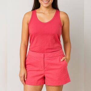 LOFT Women's High Waist‎ Shorts in Pink